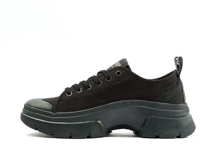 Zapatilla Palladium Pallawave Low Mujer Mono Negro - Image 4