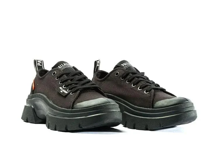 Zapatilla Palladium Pallawave Low Mujer Mono Negro - Image 5