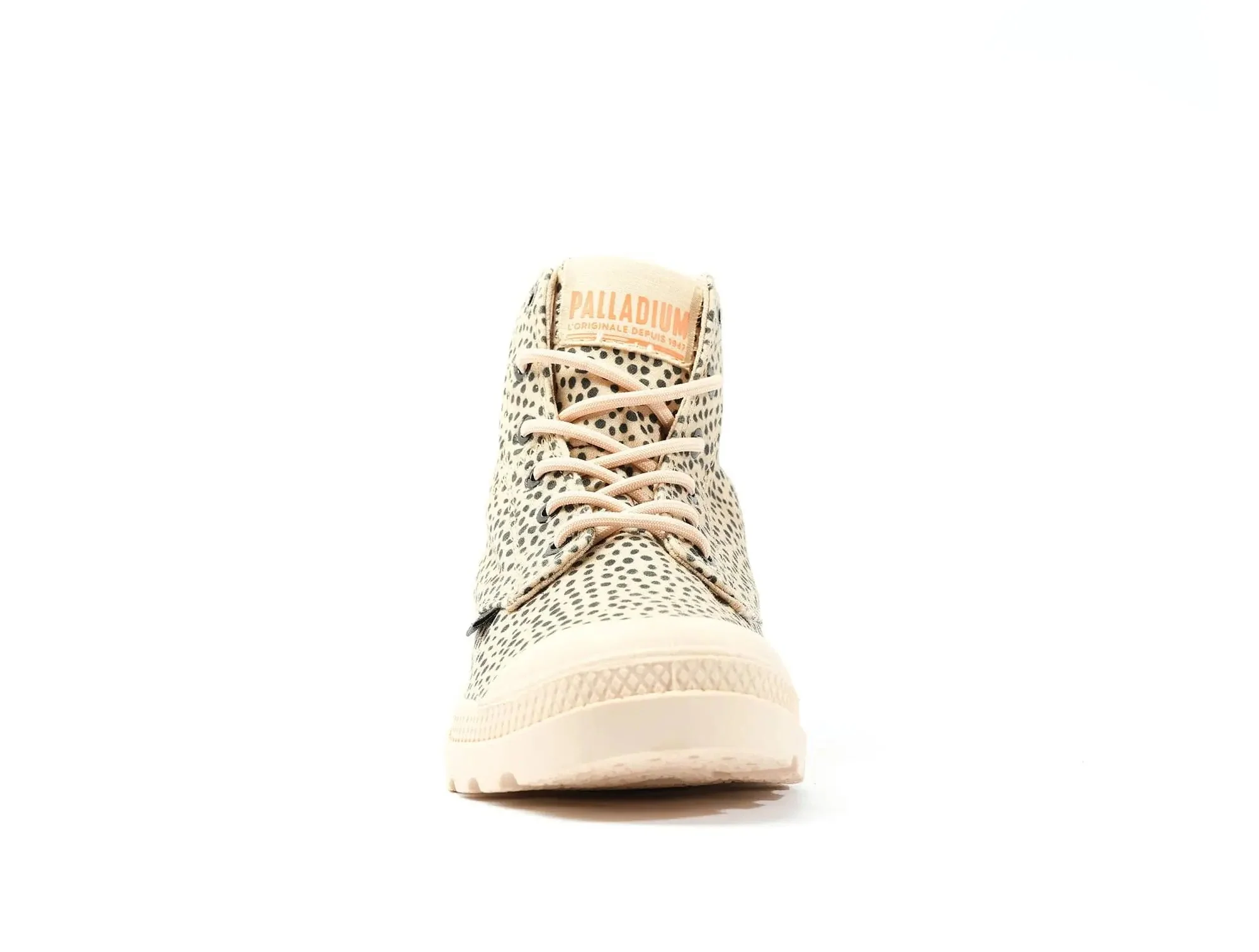 Zapatilla Palladium Pampa Hi Safari Mujer Beige - Image 5
