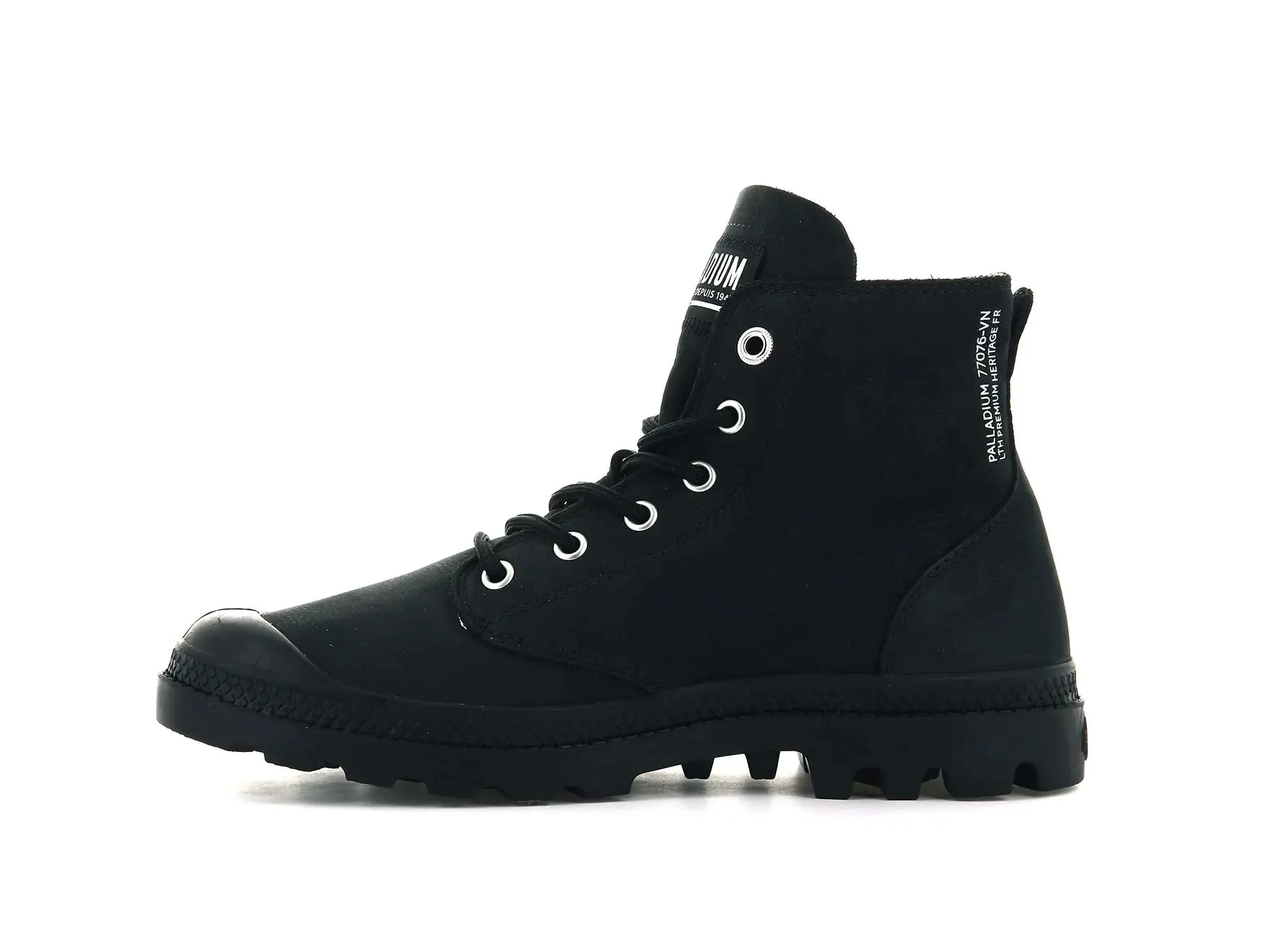 Zapatilla Palladium Pampa Hi Unlined Lii Unisex Mono Negro - Image 2