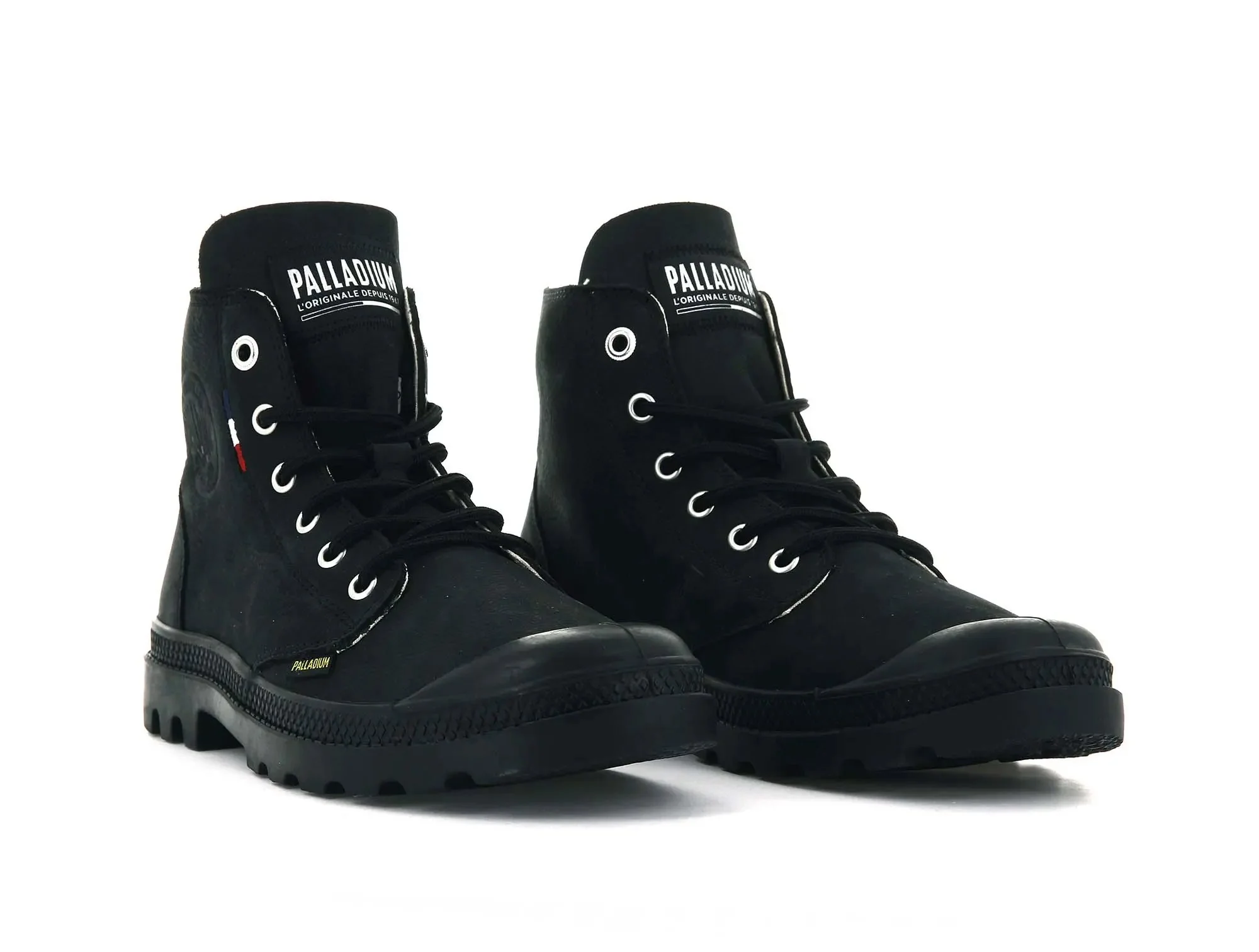 Zapatilla Palladium Pampa Hi Unlined Lii Unisex Mono Negro - Image 6