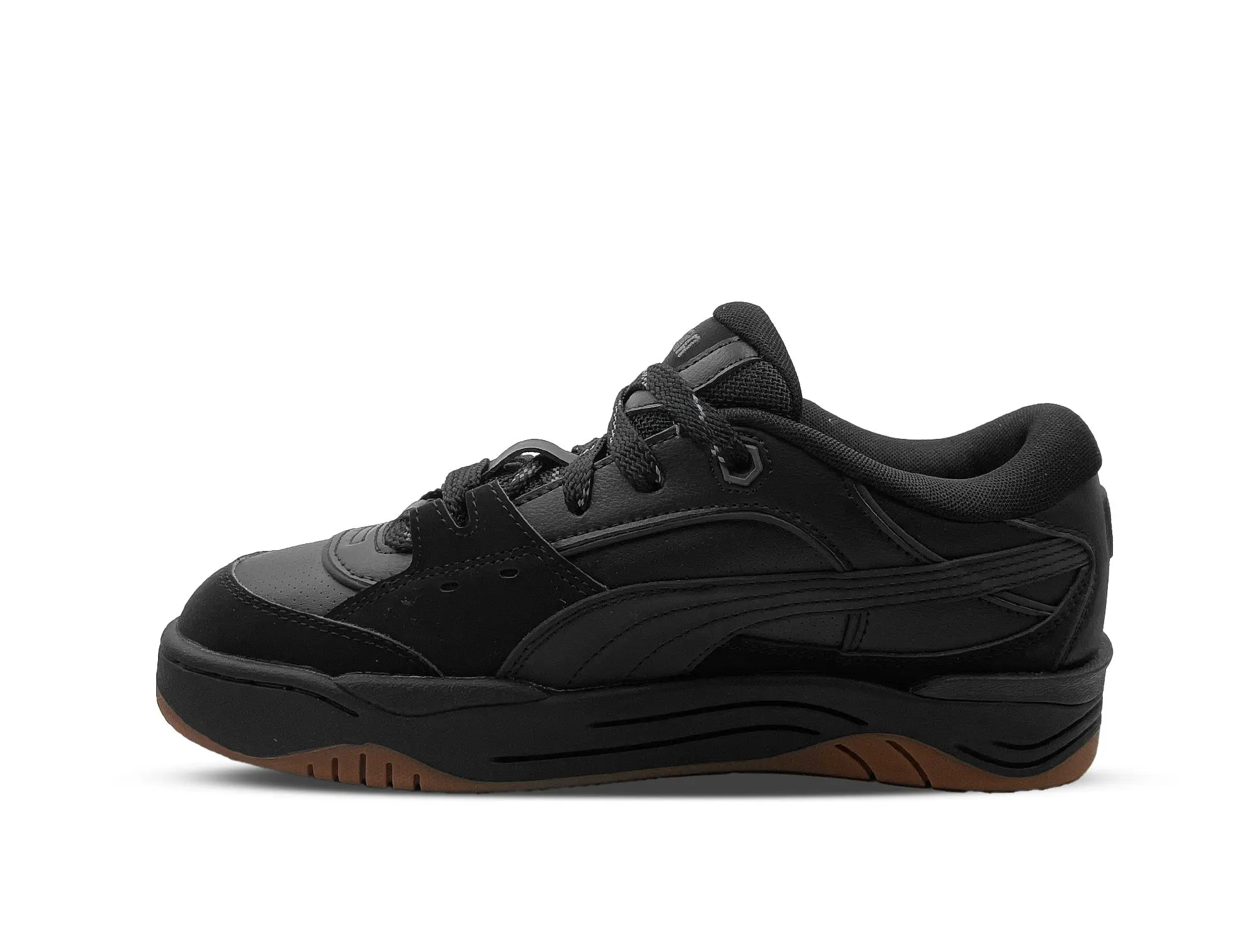 Zapatilla Puma 180 Lights On Reflect Unisex Negro - Suela Gum - Image 2