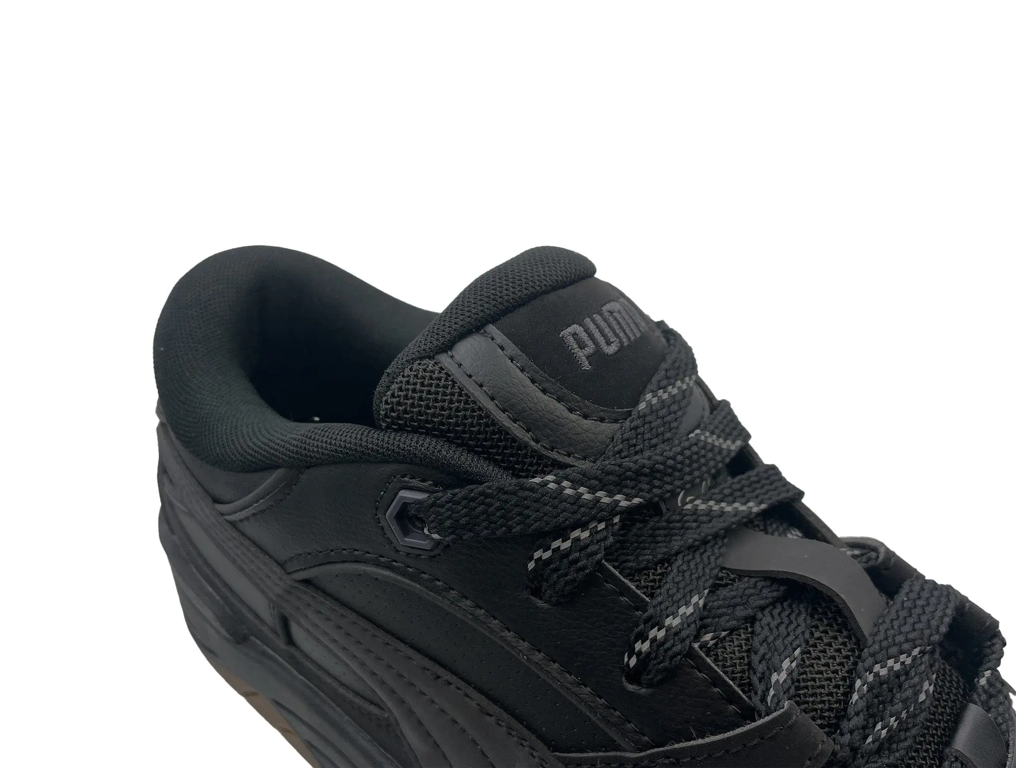 Zapatilla Puma 180 Lights On Reflect Unisex Negro - Suela Gum - Image 4