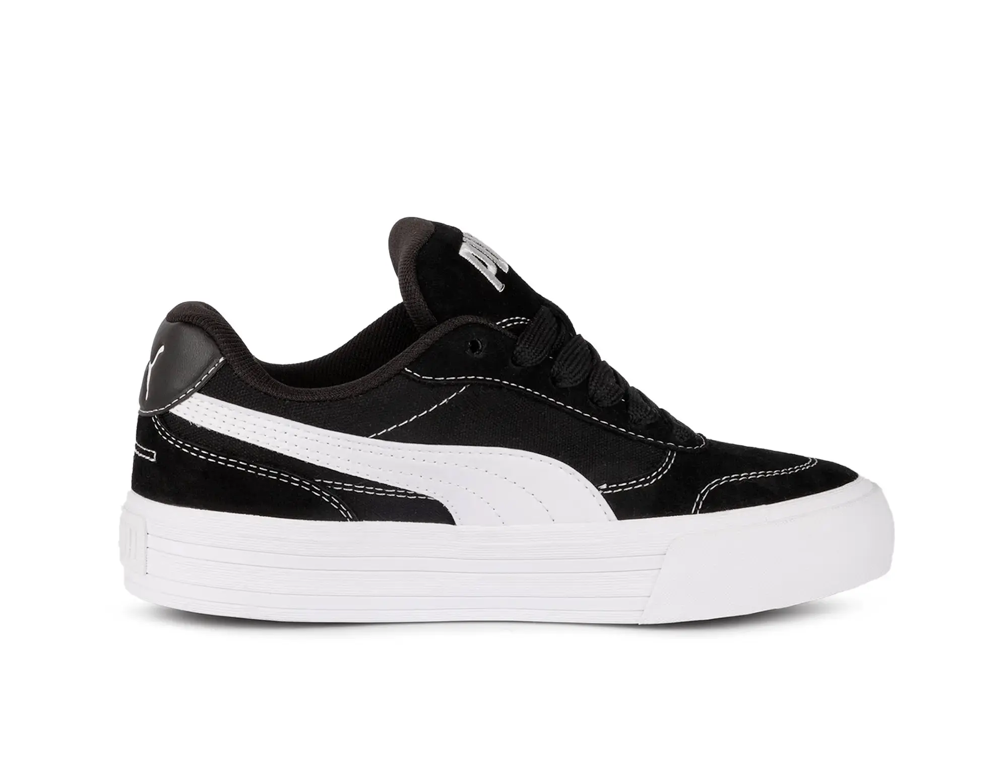 Zapatilla Puma Cc Park Vulc Cadete Negro - Image 5