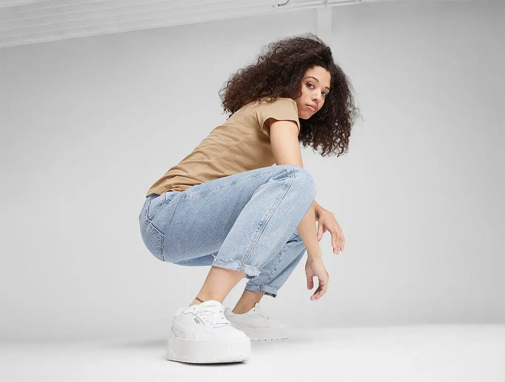Zapatilla Puma Karmen Mujer Mono Blanco - Image 5