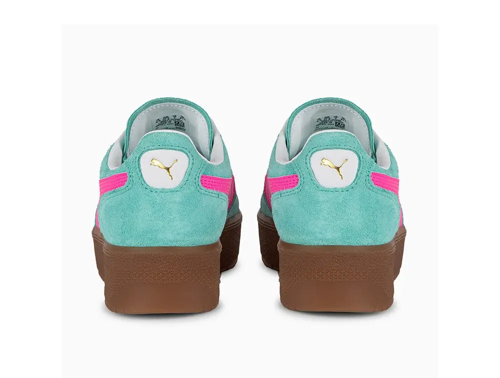 Zapatilla Puma Palermo Elevata Mujer Celeste/Gum - Image 5
