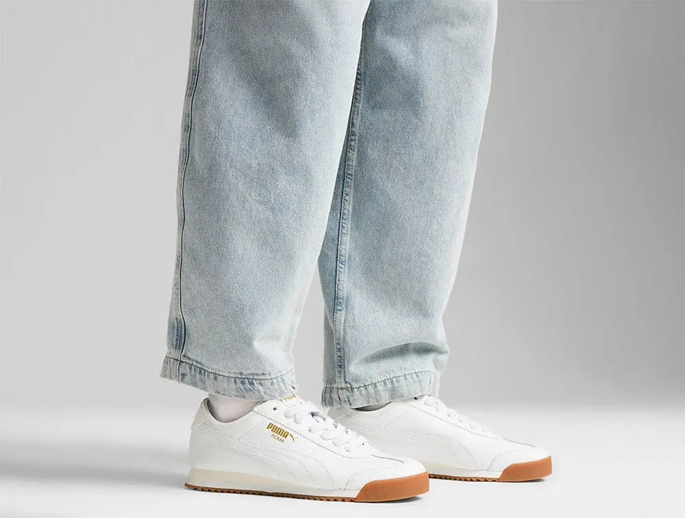 Zapatilla Puma Roma 68 Revival Hombre Blanco - Image 2
