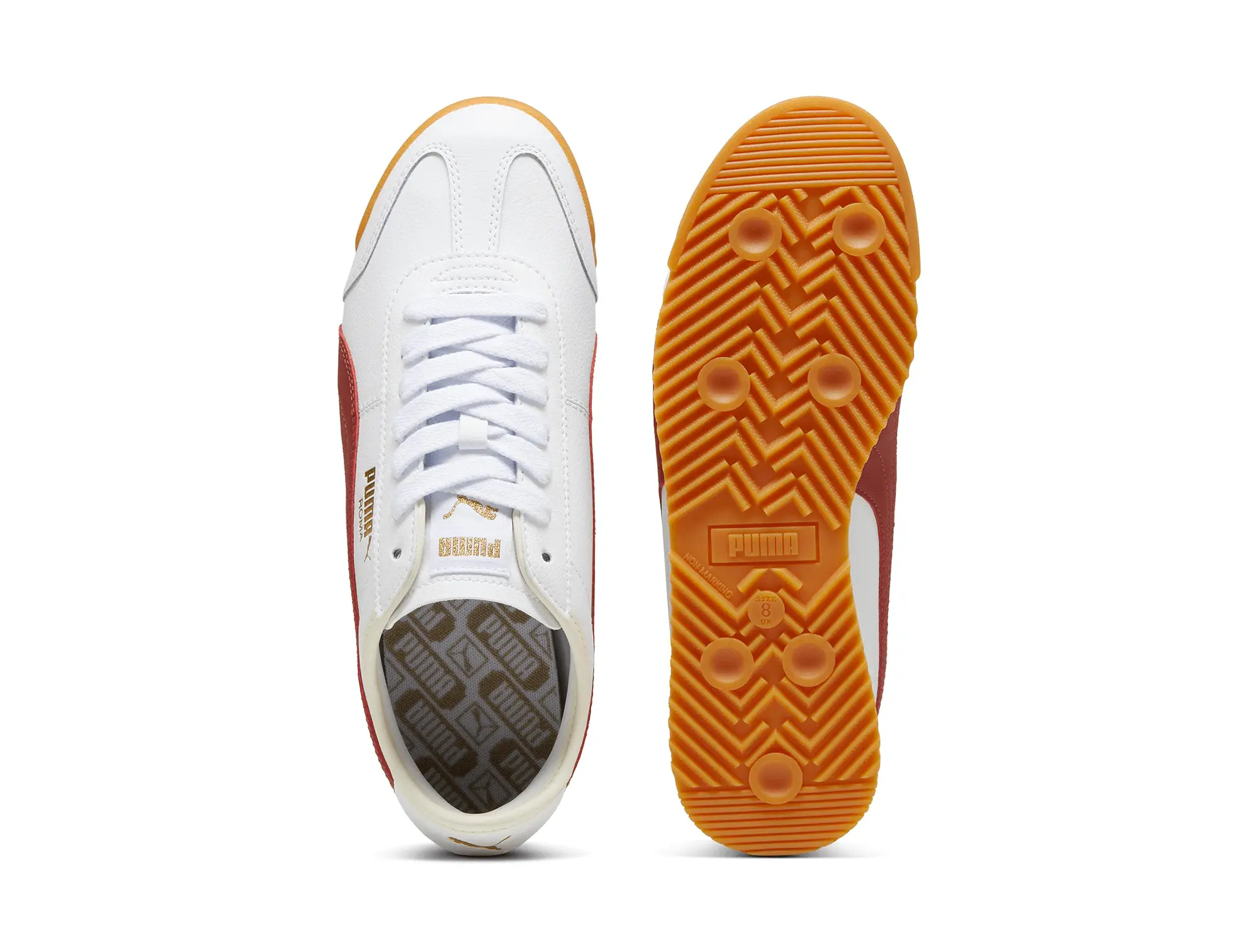 Zapatilla Puma Roma 68 Revival Hombre Blanco - Image 6