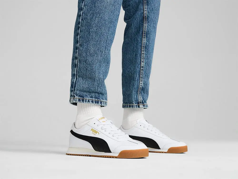 Zapatilla Puma Roma 68 Revival Hombre Blanco - Image 3