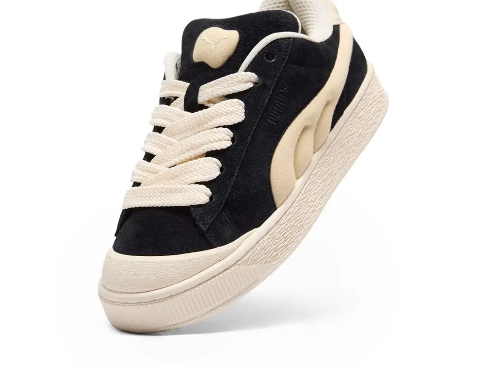 Zapatilla Puma Suede Xl Crush Preserves Hombre Negro - Image 3