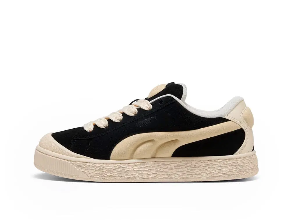 Zapatilla Puma Suede Xl Crush Preserves Hombre Negro - Image 6