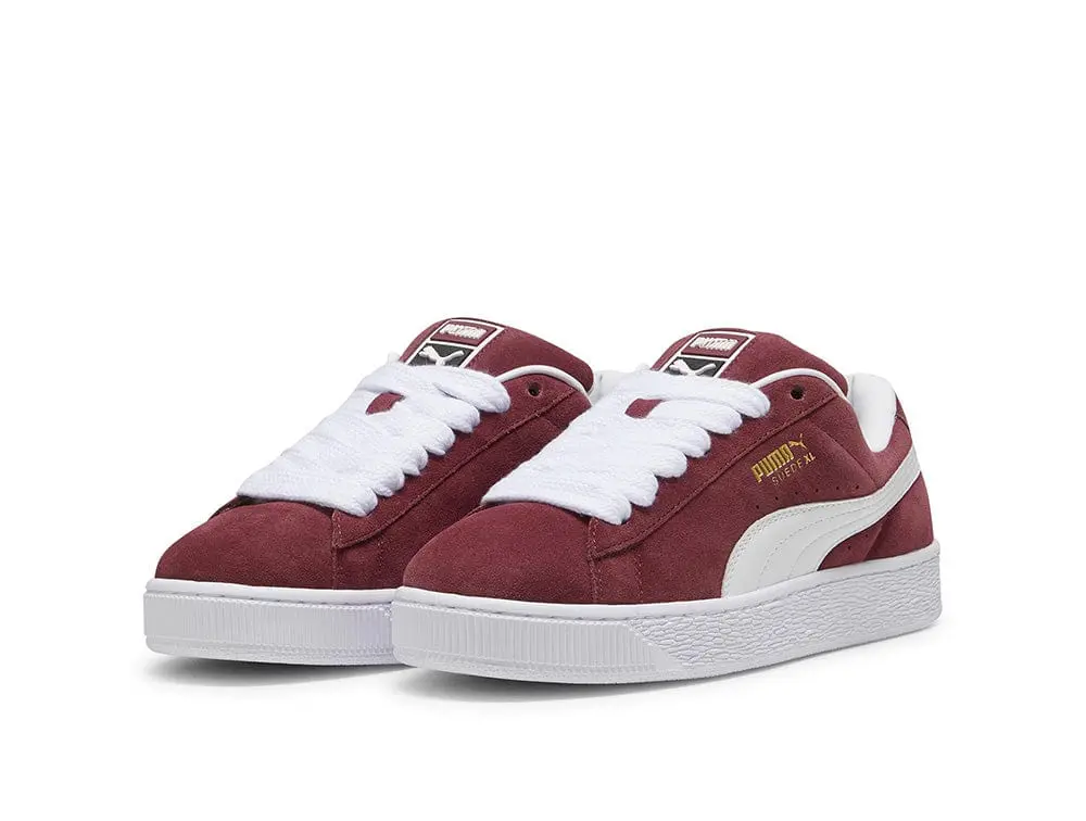 Zapatilla Puma Suede XL Hombre Burdeo - Image 3