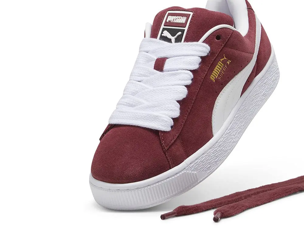 Zapatilla Puma Suede XL Hombre Burdeo - Image 5