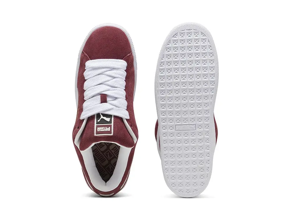 Zapatilla Puma Suede XL Hombre Burdeo - Image 6