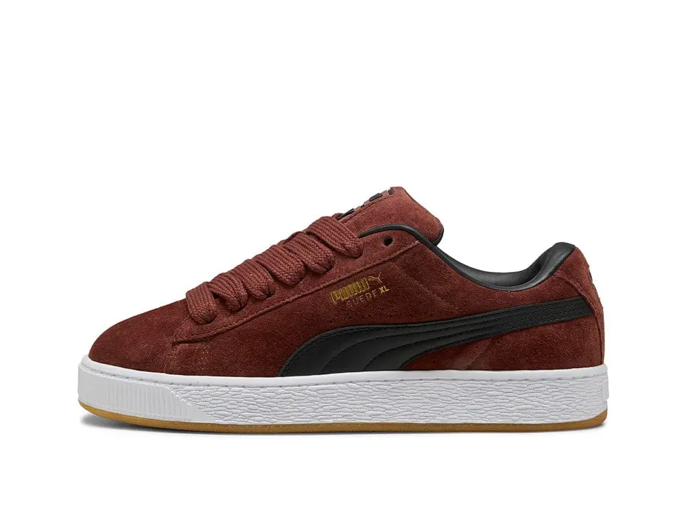 Zapatilla Puma Suede Xl Hombre Burdeo - Image 4