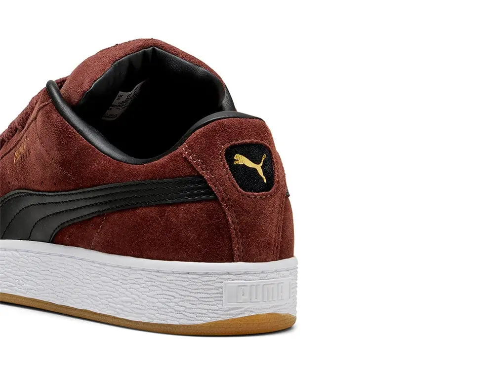 Zapatilla Puma Suede Xl Hombre Burdeo - Image 5
