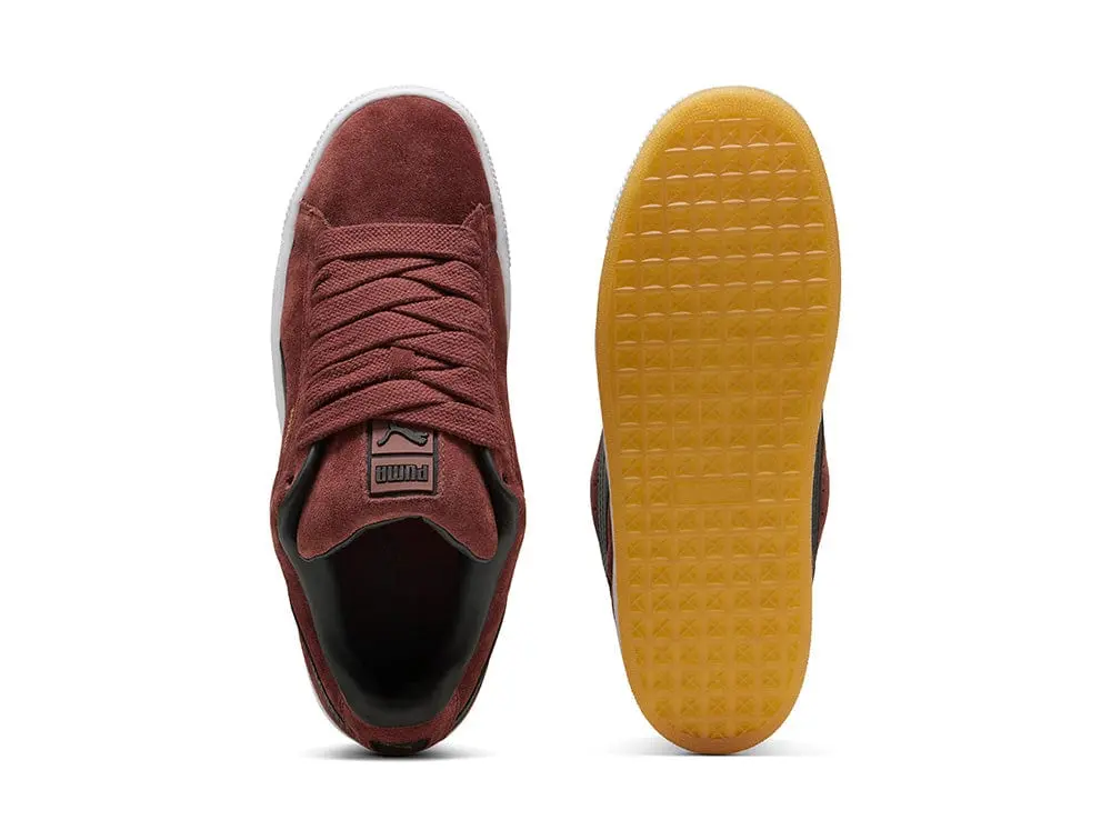 Zapatilla Puma Suede Xl Hombre Burdeo - Image 6