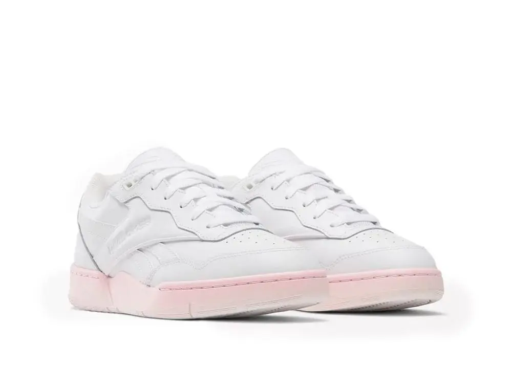 Zapatilla Reebok BB 4000 II  Mujer Blanco/Rosado - Image 2