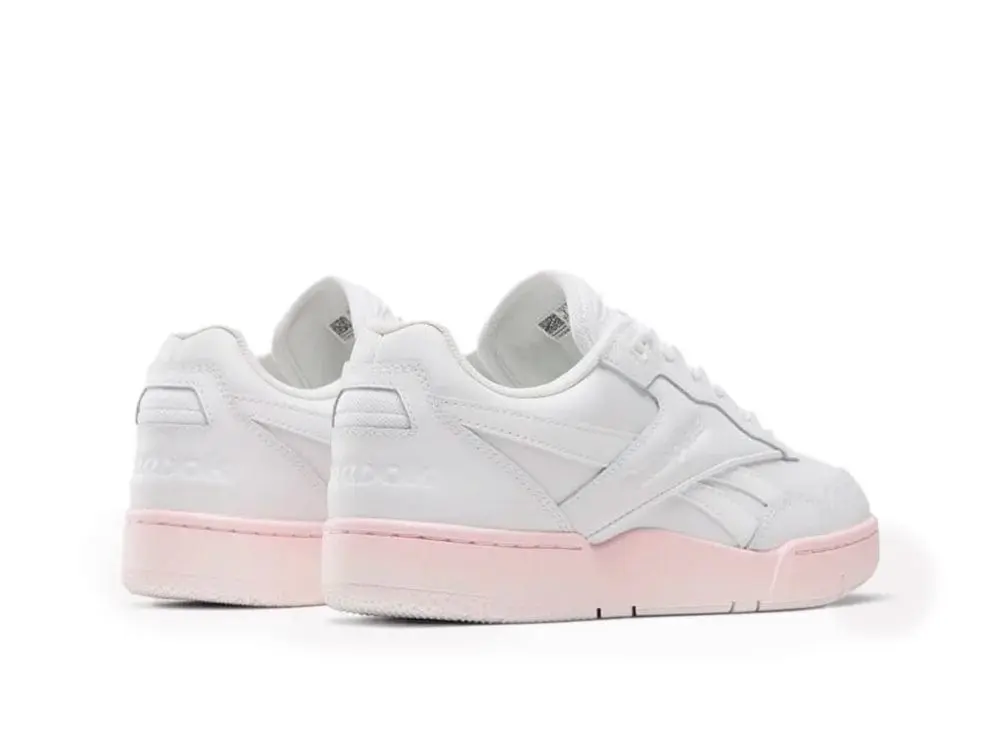 Zapatilla Reebok BB 4000 II  Mujer Blanco/Rosado - Image 3