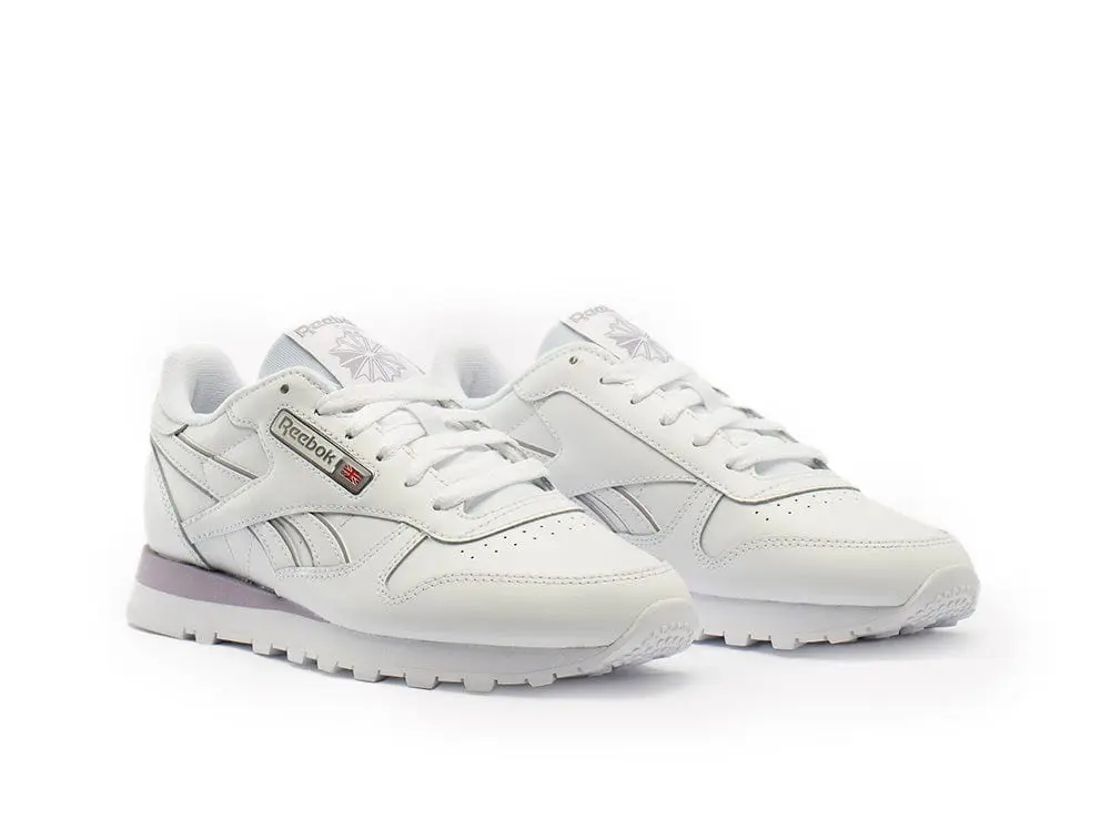Zapatilla Reebok Cl Leather Mujer Blanco - Image 2