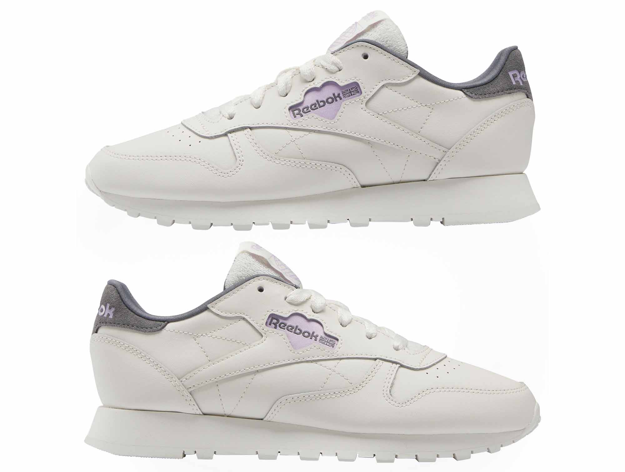 Zapatilla Reebok Cl Leather Mujer Blanco - Image 4