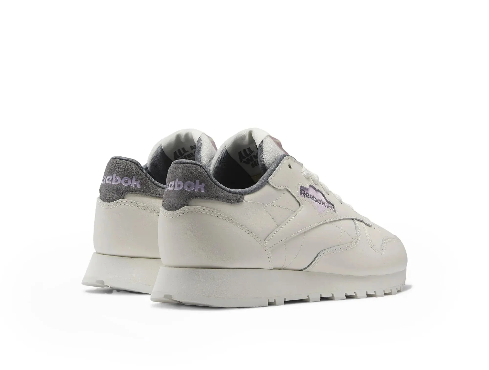 Zapatilla Reebok Cl Leather Mujer Blanco - Image 8
