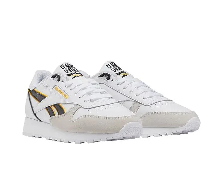 Zapatilla Reebok Classic Leather Hombre Blanco - Image 2