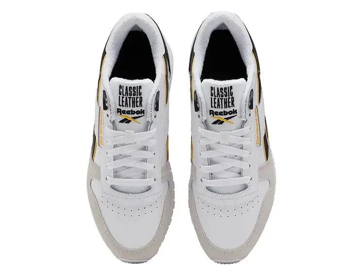 Zapatilla Reebok Classic Leather Hombre Blanco - Image 3