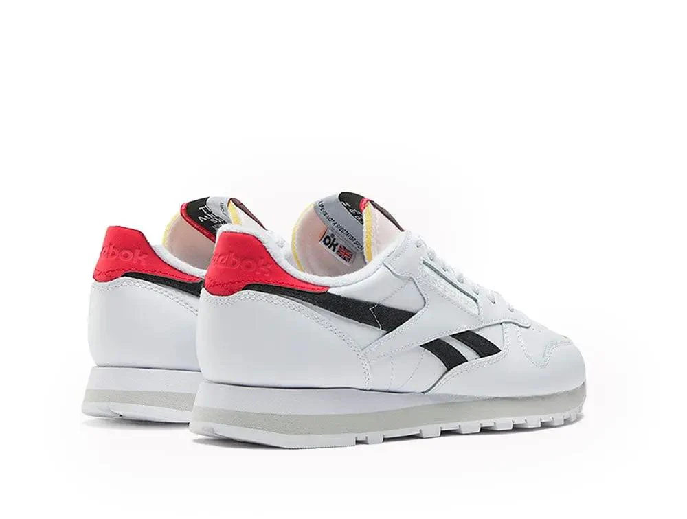 Zapatilla Reebok Classic Leather Hombre Blanco - Image 4