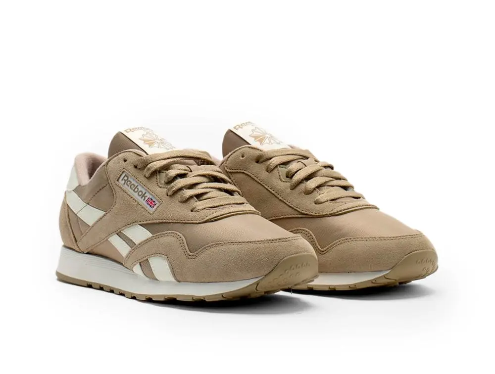 Zapatilla Reebok Classic Nylon Hombre Gris - Blanco - Image 2