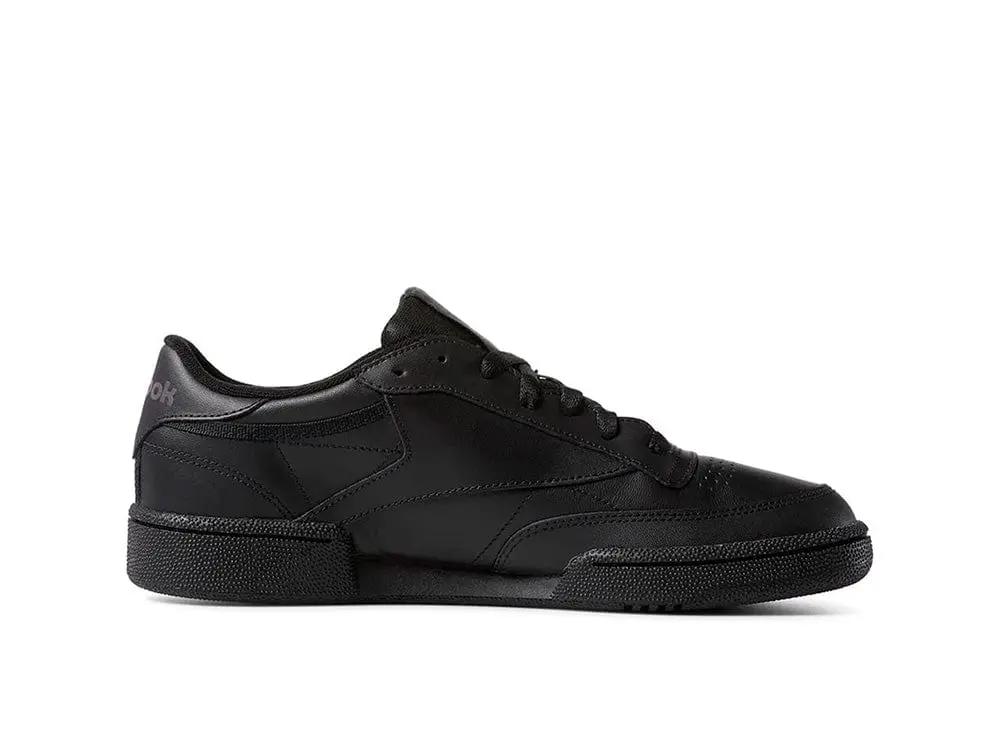 Zapatilla Reebok Club C 85 Hombre Mono Negro - Image 4