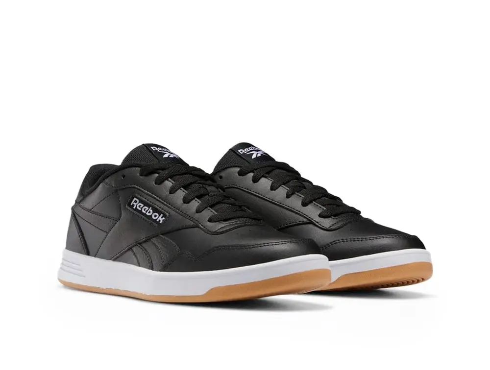 Zapatilla Reebok Court Advance Hombre Negro - Blanco - Image 2