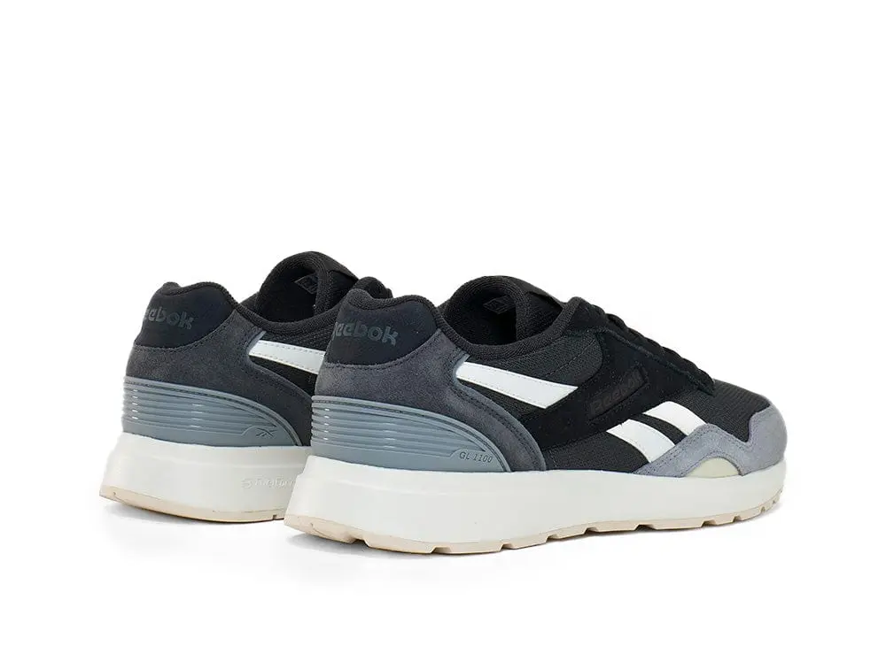 Zapatilla Reebok GL1100 Hombre Negro Gris - Image 4
