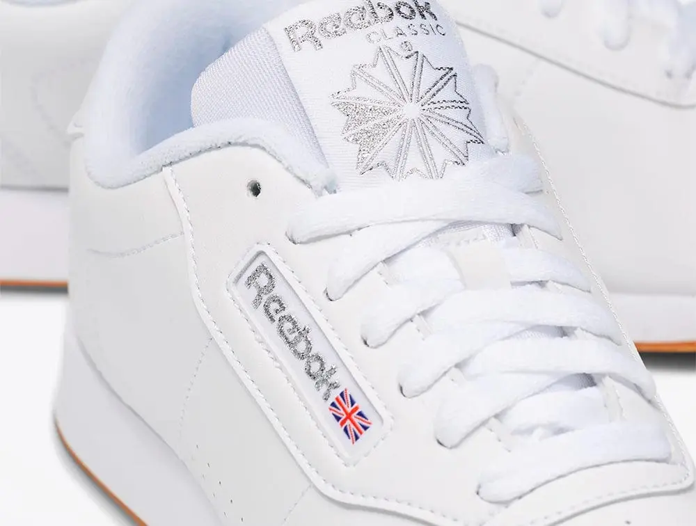 Zapatilla Reebok Princess Leather Mujer Blanco/Blanco-Gum - Image 2