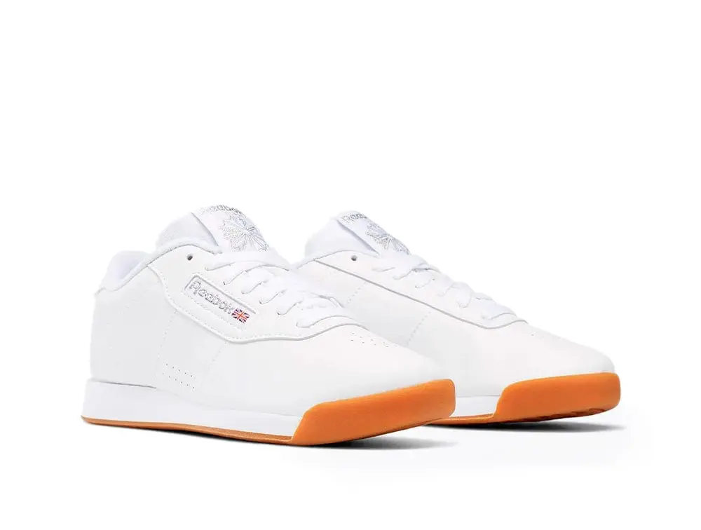 Zapatilla Reebok Princess Leather Mujer Blanco/Blanco-Gum - Image 3
