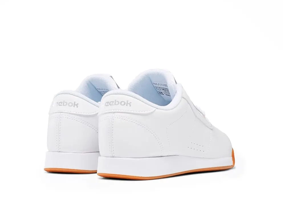 Zapatilla Reebok Princess Leather Mujer Blanco/Blanco-Gum - Image 7
