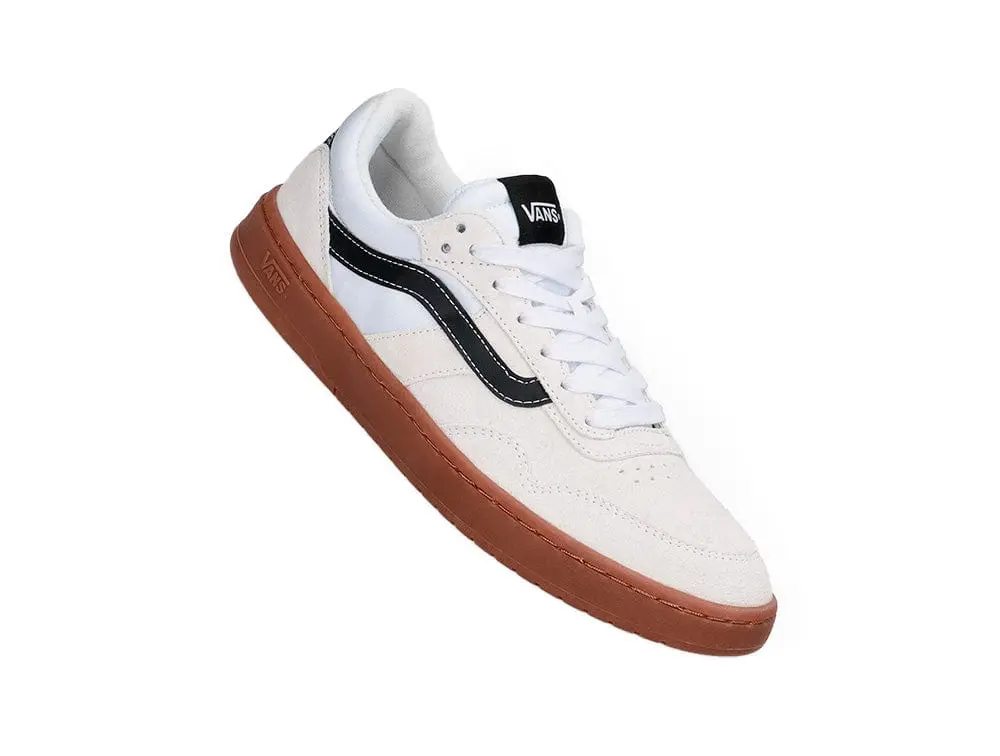 Zapatilla Vans Cruze 3.0 Hombre Blanco - Negro - Suela Gum - Image 4
