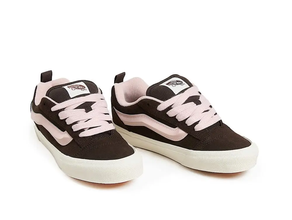 Zapatilla Vans Knu Skool Mujer Café - Rosado - Image 5