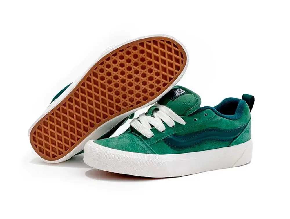 Zapatilla Vans Knu Skool Unisex Verde - Image 8
