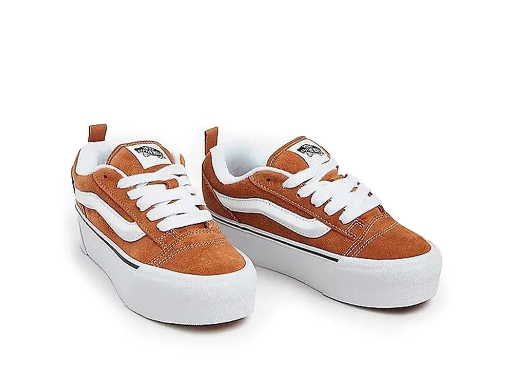 Zapatilla Vans Knu Stack Mujer Cafe - Image 2