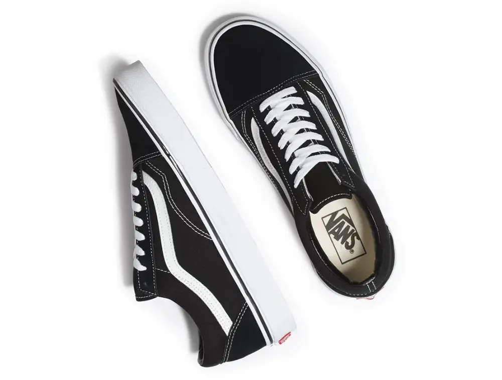 Zapatilla Vans Old Skool Niños Negro - Image 3
