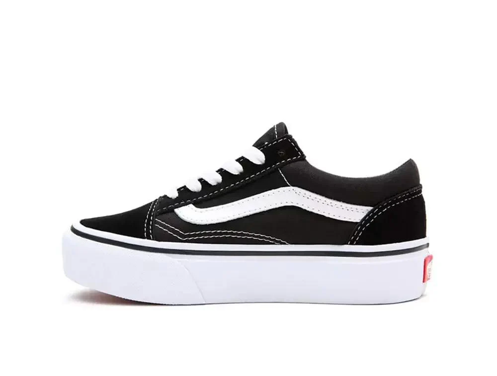 Zapatilla Vans Old Skool Plataforma Niños Negro - Image 2