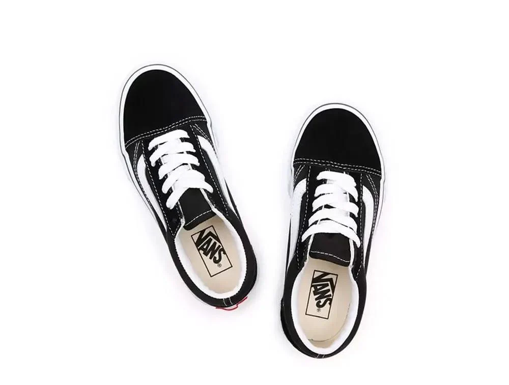 Zapatilla Vans Old Skool Plataforma Niños Negro - Image 6