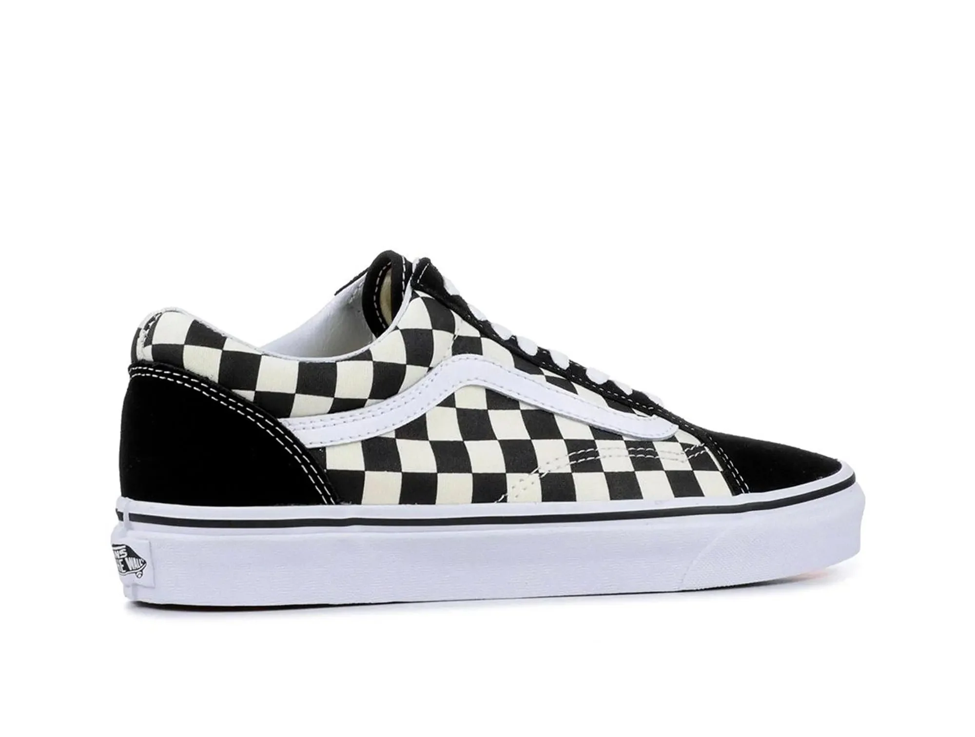 Zapatilla Vans Old Skool (Primary Check) Unisex Negro - Image 3
