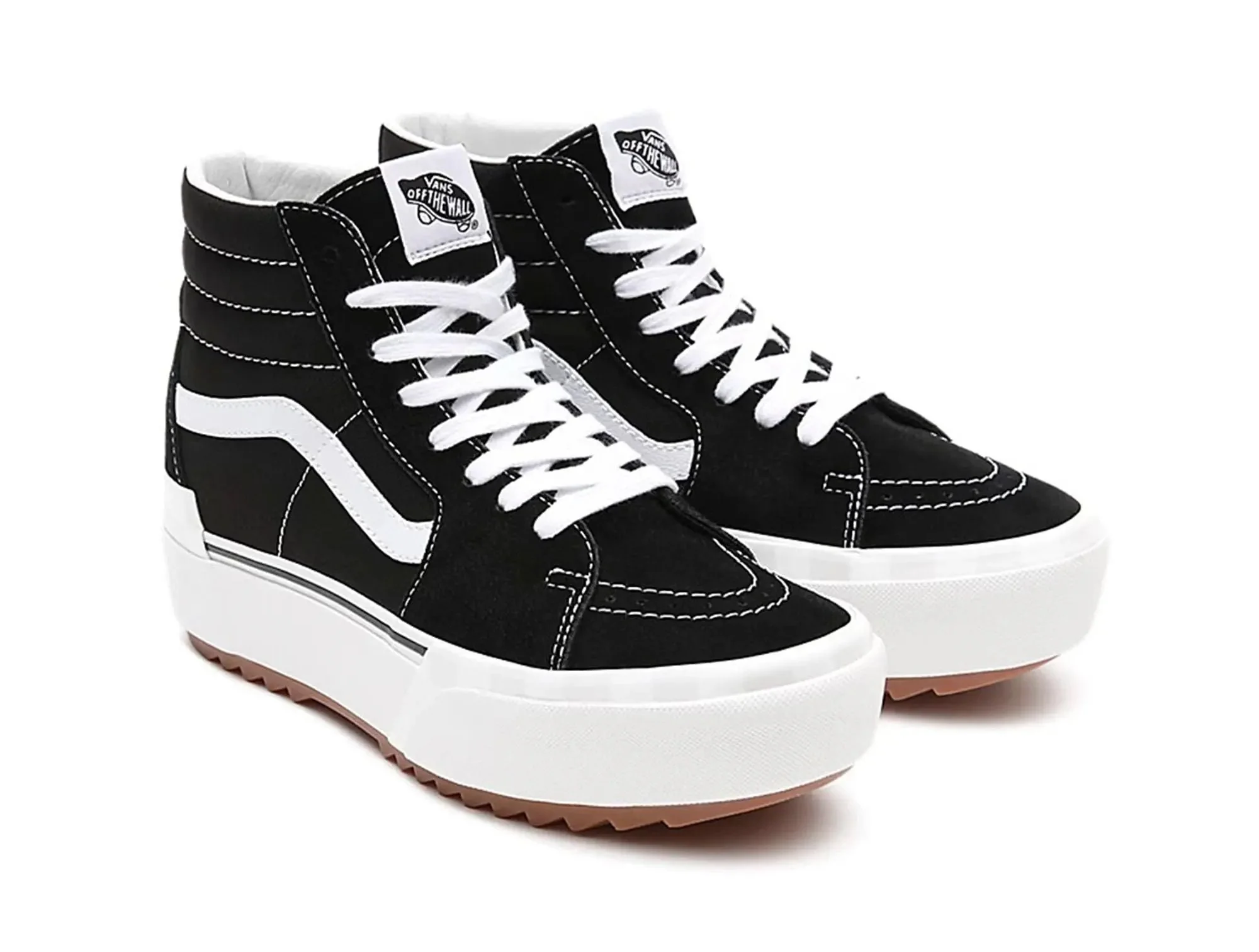 Zapatilla Vans Sk8-Hi Stacked Mujer Negro - Image 2