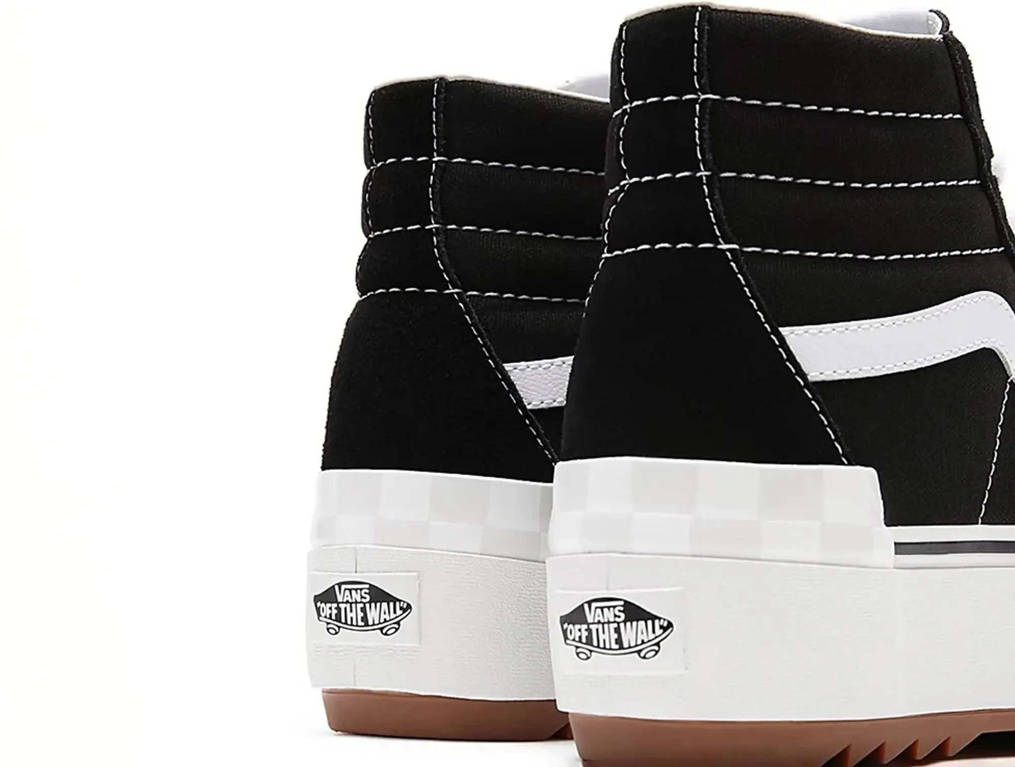 Zapatilla Vans Sk8-Hi Stacked Mujer Negro - Image 3