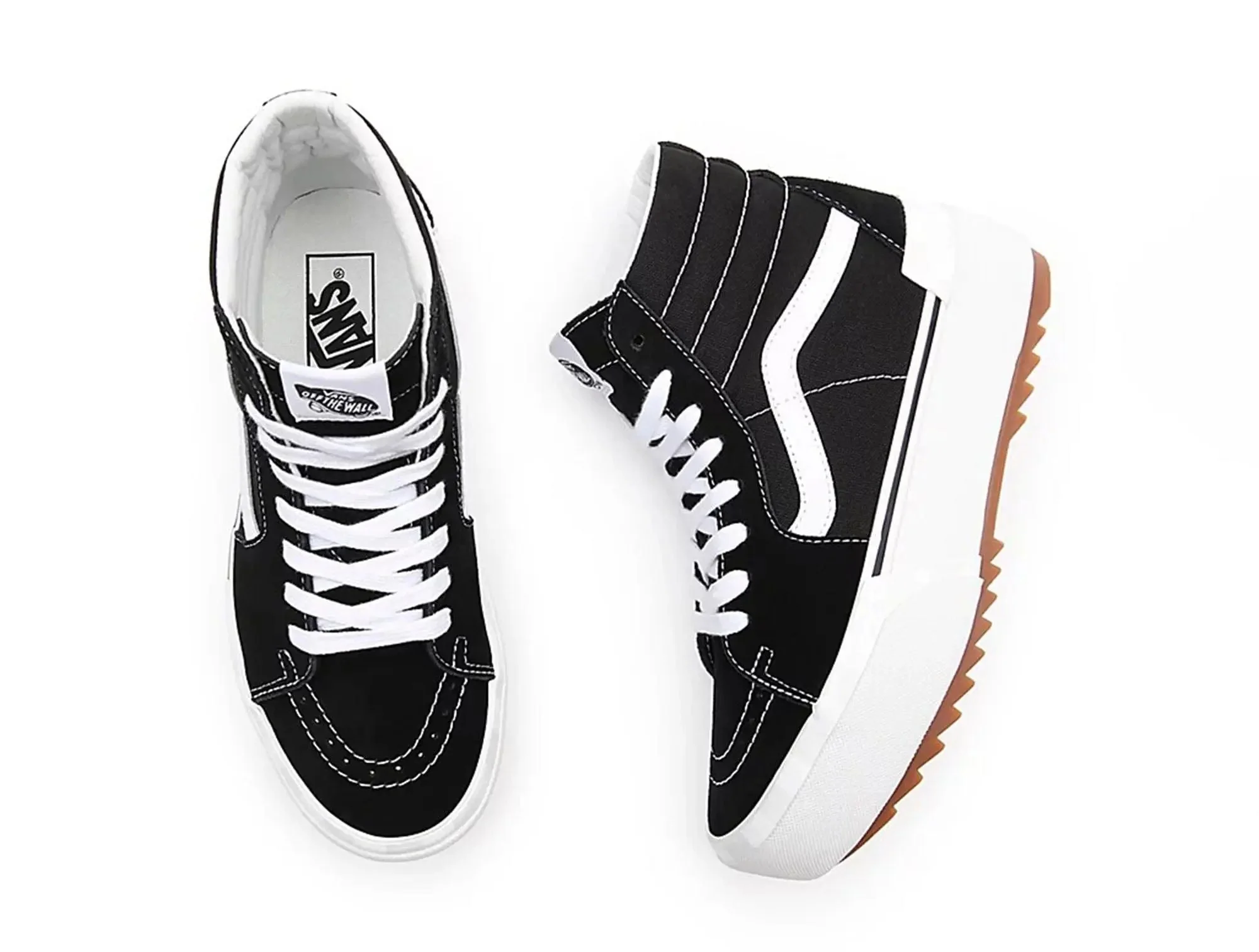 Zapatilla Vans Sk8-Hi Stacked Mujer Negro - Image 5