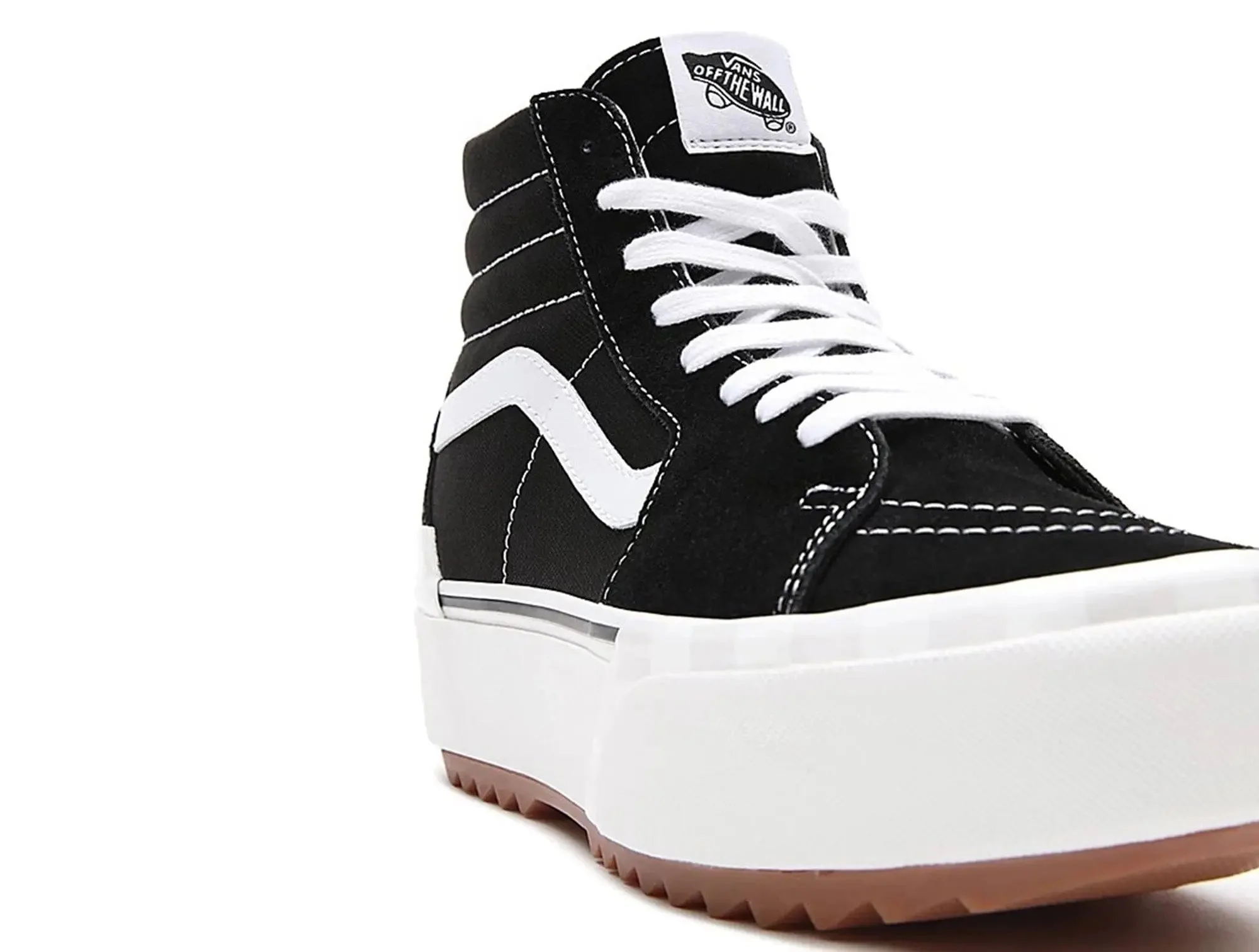 Zapatilla Vans Sk8-Hi Stacked Mujer Negro - Image 6