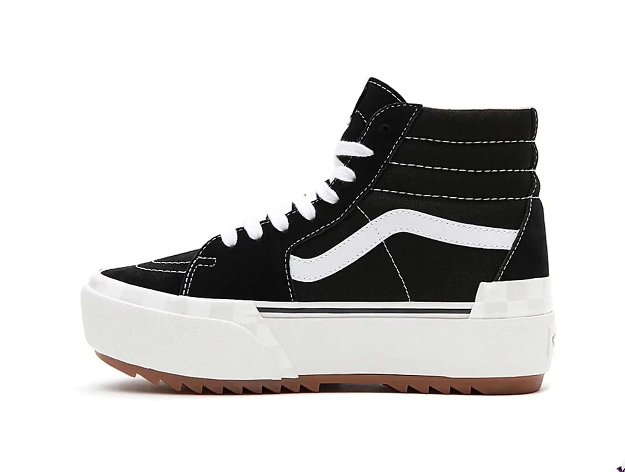 Zapatilla Vans Sk8-Hi Stacked Mujer Negro - Image 8