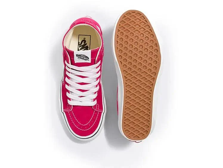 Zapatilla Vans Sk8-Hi Tapered (Color Theory) Mujer Fucsia - Image 3